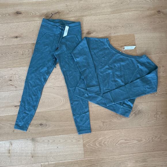 Travis Mathew - Beyond The Coast Pants Portugal Top Heather North Atlantic Green